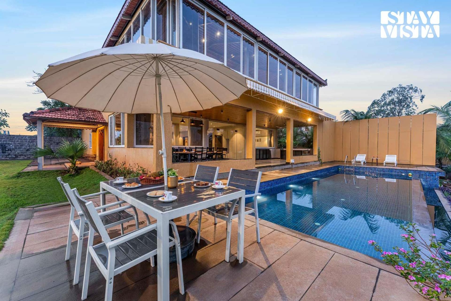 Stayvista At Countryside Meadows With Pool, Ac Pune Exterior photo